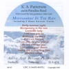 K. A. PATTERSON AND THE PARADISE BAND: Montgomery In The Rain